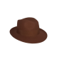 CAPPELLO MODELLO BORSALINO IN FELTRO DI LANA DISPONIBILI TUTTI I COLORI