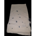 STOLA BIANCO NATURALE CON PIETRE