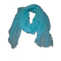 PASHMINA CON PERLINE TINTA UNITA