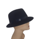 CAPPELLO TRILBY DONNA BLU