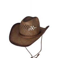 CAPPELLO DA COWBOY IN PAGLIA SFUMATO