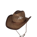 CAPPELLO DA COWBOY IN PAGLIA SFUMATO