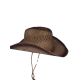 CAPPELLO DA COWBOY IN PAGLIA SFUMATO