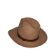 CAPPELLO FEDORA 100% RAFFIA MADE IN ITALY