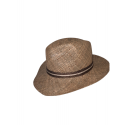 CAPPELLO FEDORA IN PAGLIA EXTRAFINE