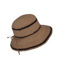 CAPPELLO DONNA IN RAFFIA CROCHET
