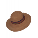CAPPELLO DONNA IN RAFFIA CROCHET FASCIA MULTICOLORE