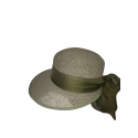 CAPPELLO DA SOLE MODELLO VISIERONE IN RETE CON FOULARD