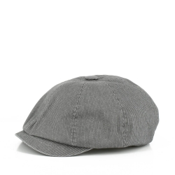 BERRETTO IRLANDESE GESSATO GRIGIO