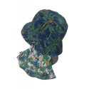 CAPPELLO BUCKET DUBLE FACE FANTASIA TROPICALE