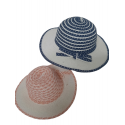 CAPPELLO BAMBINA BICOLORE 100% PAPIER