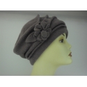 CAPPELLO DONNA MODELLO BASCO CON FIORI