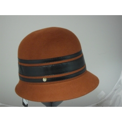 CAPPELLO FELTRO DONNA CON FASCIA ECOPELLE