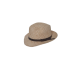 CAPPELLO FEDORA PAGLIA INTRECCIATA CON CINTURINO