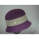 CAPPELLO FELTRO COLORE MALVA