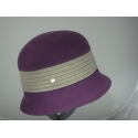 CAPPELLO FELTRO COLORE MALVA