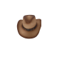 cappello cowboy buckaroo style