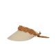 VISIERA IN CARTA CON FASCIA IN MACRAME'